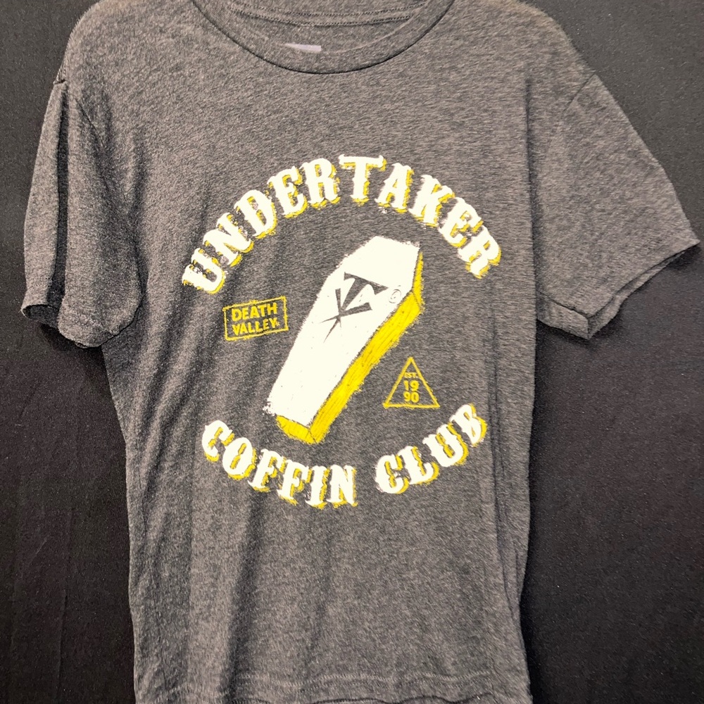 WWE Authentic Charcoal Tee